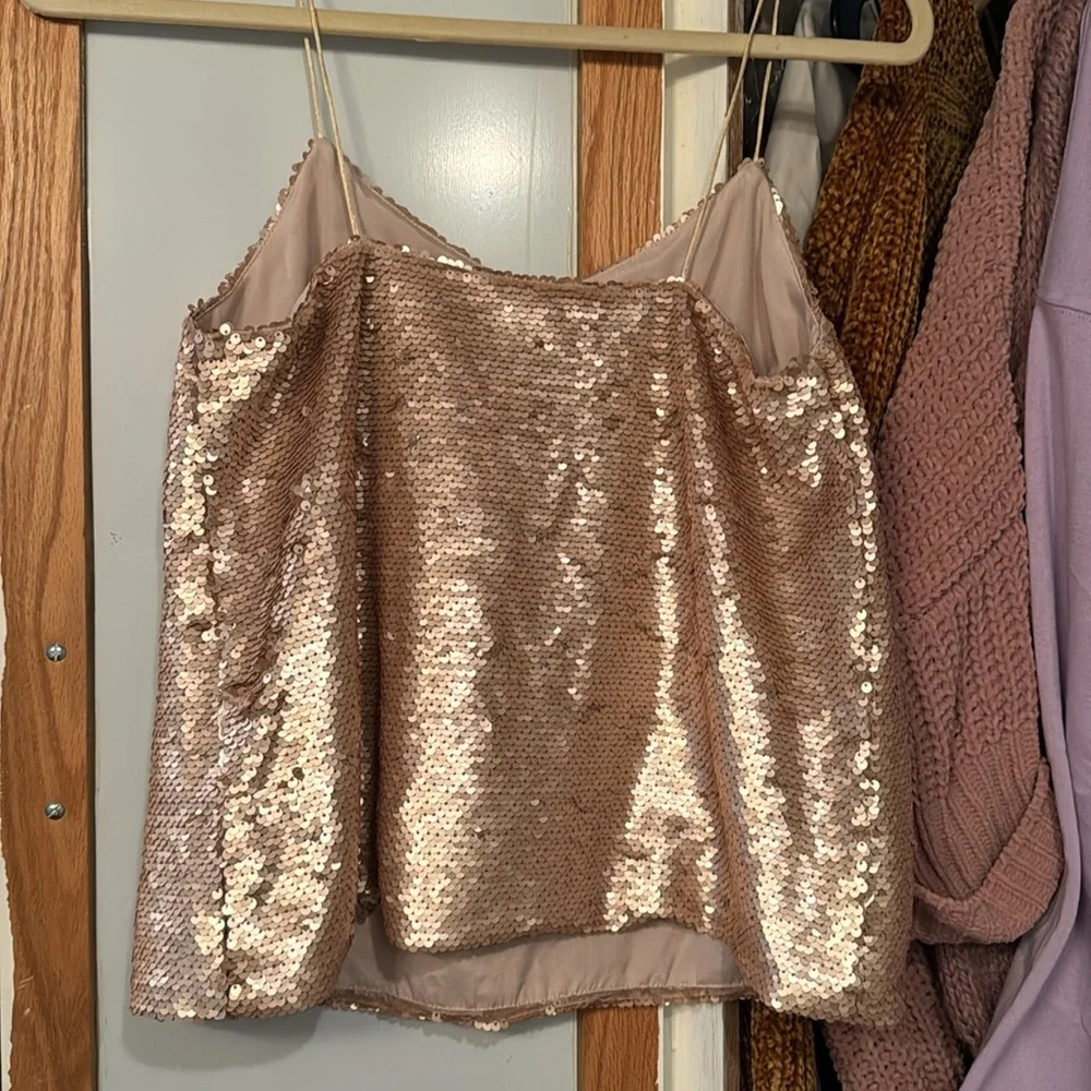 ✨ ASOS Sequenced spaghetti strap - Picture 2 of 3